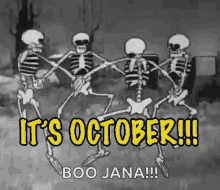 Boo Jana October GIF - Boo Jana October Happy October GIFs