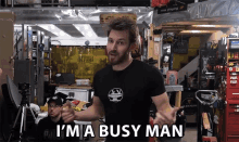 Im A Busy Man Unavailable GIF - Im A Busy Man Unavailable Occupied GIFs