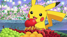 Pokemon Pikachu GIF - Pokemon Pikachu Apple GIFs