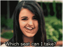 Rebecca Black Hurr GIF - Rebecca Black Hurr Which Seat Can I Take GIFs