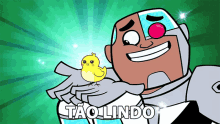 Tao Lindo Cyborg GIF - Tao Lindo Cyborg Teen Titans Go GIFs