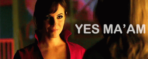 Bo,Yes Maam,Lost Girl,Salute,Anna Silkokay,agreed,Well Received,roger,gif,a...