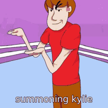 Kylie Summoning Kylie GIF - Kylie Summoning Kylie Fnf GIFs