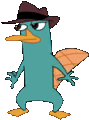 Perry The Sticker - Perry The Platypus Stickers