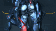 Metal Gear Rising Mistral GIF - Metal Gear Rising Mistral Sitting Down GIFs