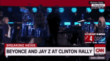 Beyonce & Hillary Hug GIF - Cnn Cnn Election Cnn Election Day GIFs