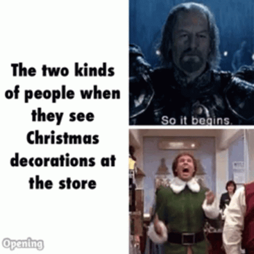 Two Kinds Of People Christmas Decorations GIF - Two Kinds Of People Christm...