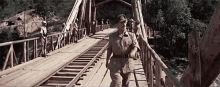 Walking Bridge GIF - Walking Bridge Alec Guinness GIFs