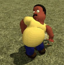 the cleveland show cleveland brown garrys mod gnome dance