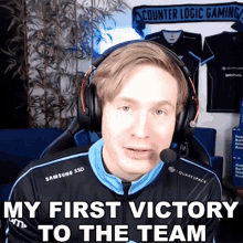 My First Victory To The Team Broxah GIF - My First Victory To The Team Broxah Counter Logic Gaming GIFs
