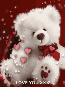 Hearts Love GIF - Hearts Love Bear GIFs