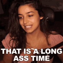 That Is A Long Ass Time Nufo GIF - That Is A Long Ass Time Nufo Thats A Long Time GIFs