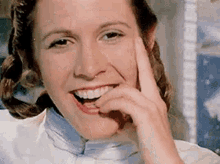 Carrie Fisher Star Wars GIF - Carrie Fisher Star Wars Lol GIFs