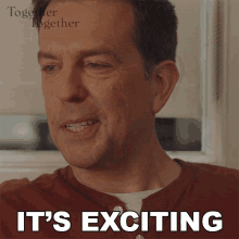 Its Exciting Matt GIF - Its Exciting Matt Together Together GIFs