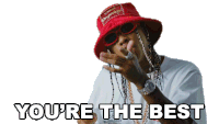 Youre The Best Tyga Sticker - Youre The Best Tyga Krabby Step Song Stickers