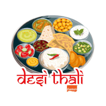 eastern masala food desi food desi thali indian food