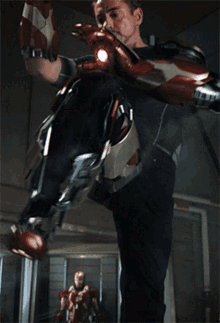 Marvel Iron Man3 Tony Stark GIF - Marvel Iron Man3 Tony Stark Iron Man Suit Up GIFs
