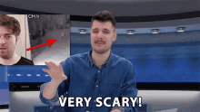 Very Scary Benedict Townsend GIF - Very Scary Benedict Townsend Scary GIFs
