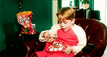 Me This Break GIF - Holiday Classics Home Alone Eating GIFs