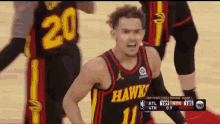 Trae Young GIF - Trae Young Quiet - Discover & Share GIFs