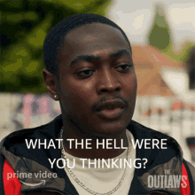 What The Hell Were You Thinking Christian Taylor GIF - What The Hell Were You Thinking Christian Taylor The Outlaws GIFs