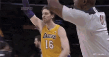 Paul Gasol Nick Young GIF - Paul Gasol Nick Young Swaggy P GIFs
