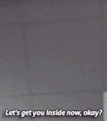 Greys Anatomy Amelia Shepherd GIF - Greys Anatomy Amelia Shepherd Lets Get You Inside Now Okay GIFs