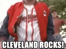 Cleveland Rocks GIF - Drew Carey Cleveland Rocks Fan GIFs