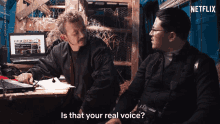 Is That Your Real Voice The Misadventures Of Hedi And Cokeman GIF - Is That Your Real Voice The Misadventures Of Hedi And Cokeman Is This Your Actual Voice GIFs
