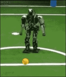 Robot Soccer GIF - Robot Soccer Fail GIFs