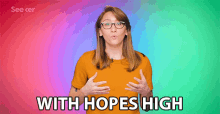 With Hopes High Hoping GIF - With Hopes High Hoping Expecting GIFs