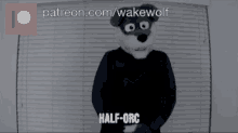half orc half orc deaf wakewolf