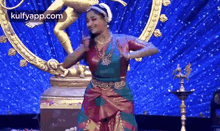 Cultural Dance In Natyam Movie.Gif GIF - Cultural Dance In Natyam Movie Sandhya Raju Sekhar GIFs