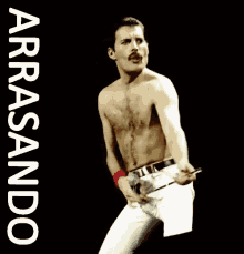 Freddiemercury Arrasando Arrasou Arrasar Lacrar GIF - Freddie Mercury Nailing It Nailed It GIFs