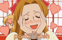 Poxa Crush GIF - Poxa Crush Blush Anime GIFs