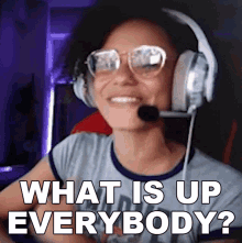 What Is Up Everybody Black Krystel GIF - What Is Up Everybody Black Krystel Krystel GIFs