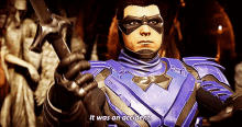 Injustice Nightwing GIF - Injustice Nightwing It Was An Accident GIFs