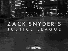 zsjl zack snyders justice league zack snyder hbo max the snyder cut