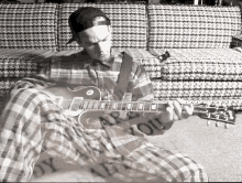 guitarist writing