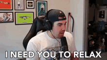 I Need You To Relax Trevor May GIF - I Need You To Relax Trevor May Iamtrevormay GIFs