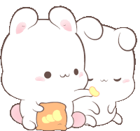 Cute Eating Sticker - Cute Eating Hungry Stickers