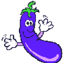 emoji eggplant