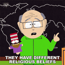 They Have Different Religious Beliefs Mr Garrison GIF - They Have Different Religious Beliefs Mr Garrison South Park GIFs