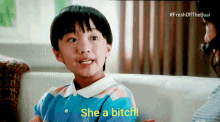 She A Bitch Fresh Off The Boat GIF - She A Bitch Fresh Off The Boat Evan Huang GIFs