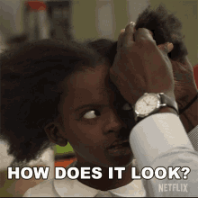 How Does It Look Maddy Logelin GIF - How Does It Look Maddy Logelin Fatherhood GIFs