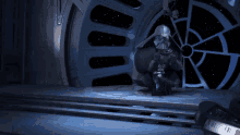 Darth Vader Star Wars Detours GIF - Darth Vader Star Wars Detours Fell Off Chair GIFs