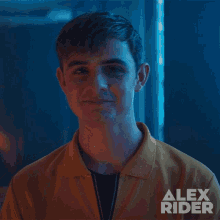 Smiling Alex Rider GIF - Smiling Alex Rider Trying Not To Laugh GIFs