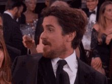 Christian Bale Clear GIF - Christian Bale Clear Se Mando Tremendo Bait GIFs