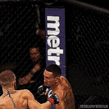 Max Holloway Slow Motion GIF - Max Holloway Slow Motion Fight GIFs