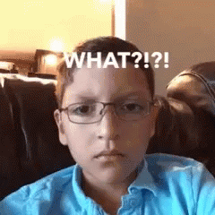Kid With Glasses Say What GIF - Kid With Glasses Say What What GIFs